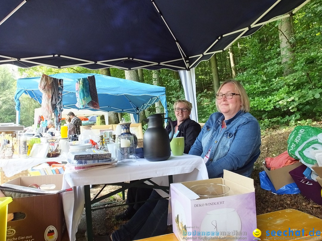 Waldflohmarkt: Mengen-Rosna, 07.07.2018