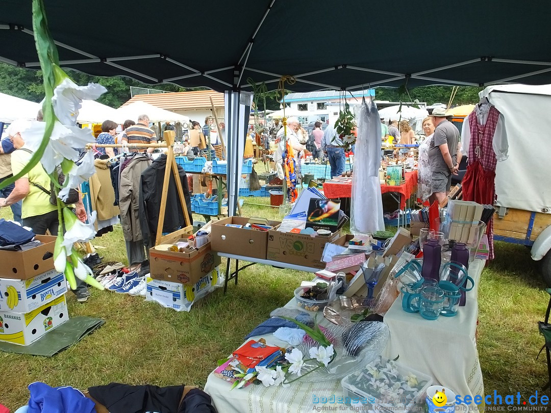 Waldflohmarkt: Mengen-Rosna, 07.07.2018