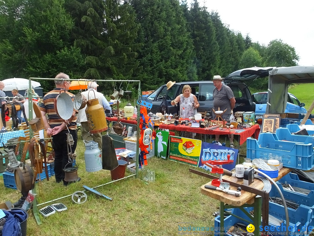 Waldflohmarkt: Mengen-Rosna, 07.07.2018