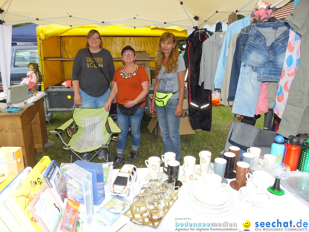 Waldflohmarkt: Mengen-Rosna, 07.07.2018