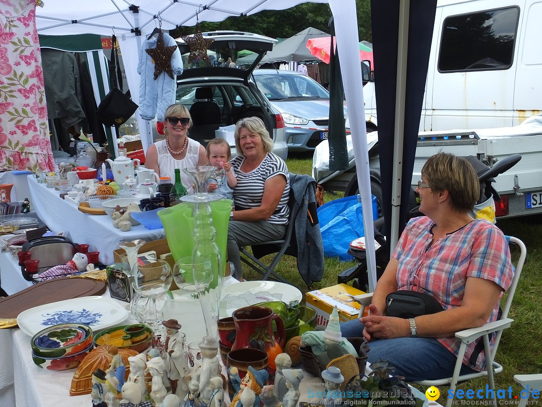 Waldflohmarkt: Mengen-Rosna, 07.07.2018