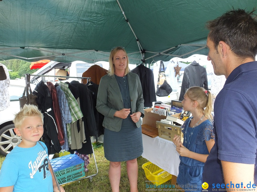 Waldflohmarkt: Mengen-Rosna, 07.07.2018