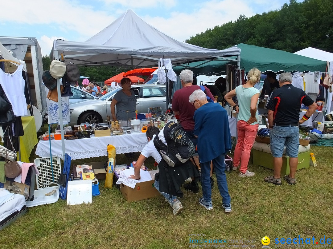 Waldflohmarkt: Mengen-Rosna, 07.07.2018