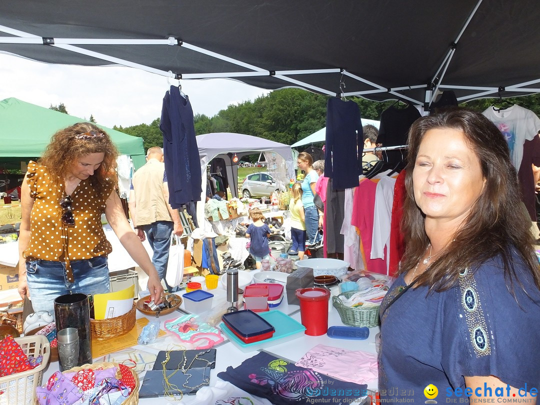 Waldflohmarkt: Mengen-Rosna, 07.07.2018