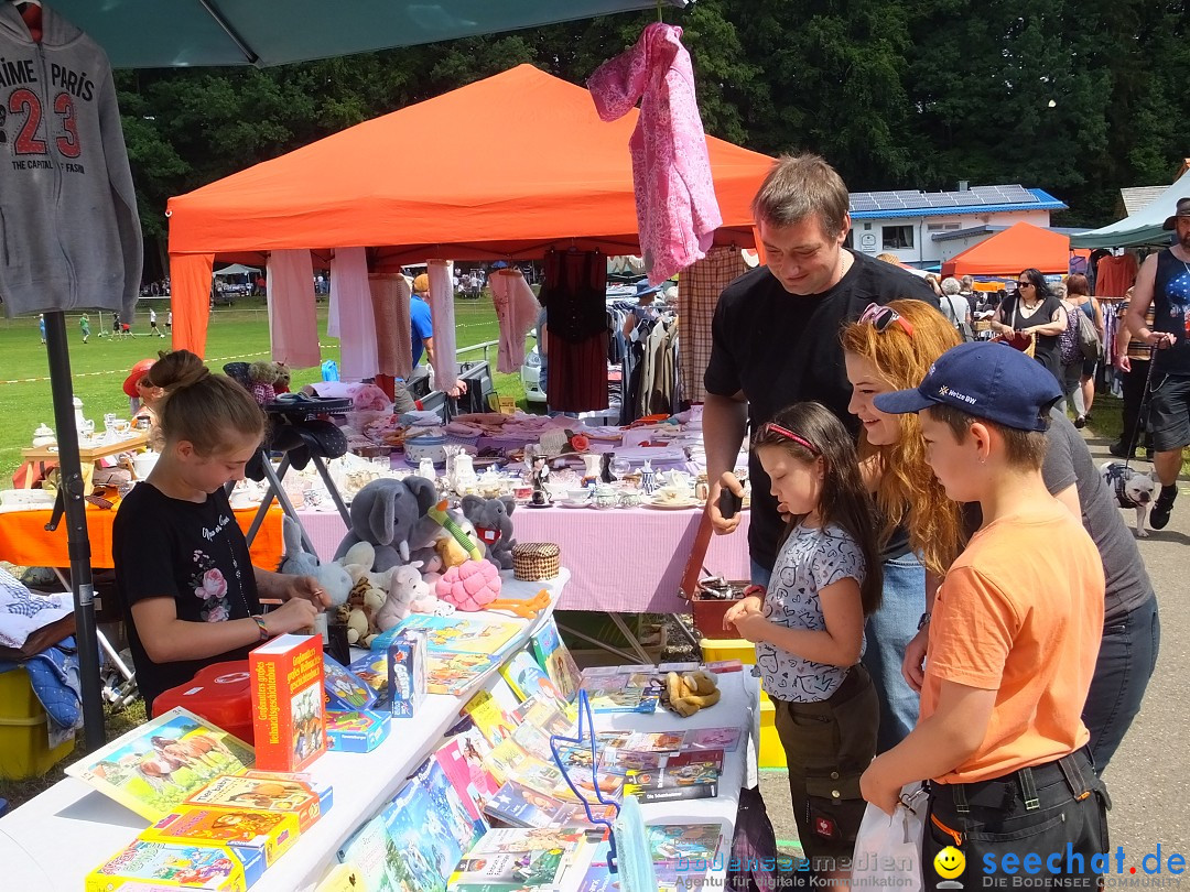 Waldflohmarkt: Mengen-Rosna, 07.07.2018