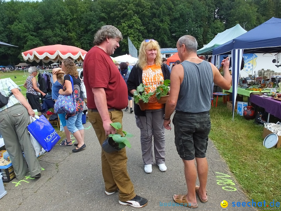 Waldflohmarkt: Mengen-Rosna, 07.07.2018