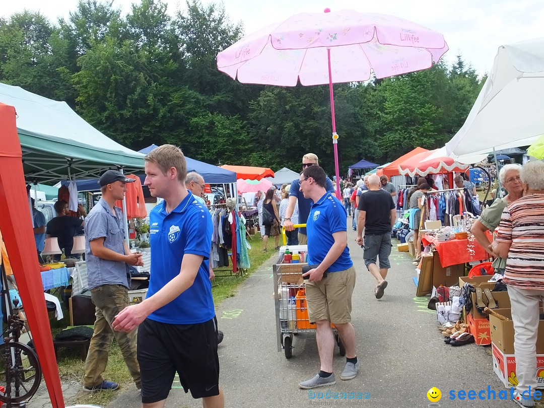 Waldflohmarkt: Mengen-Rosna, 07.07.2018