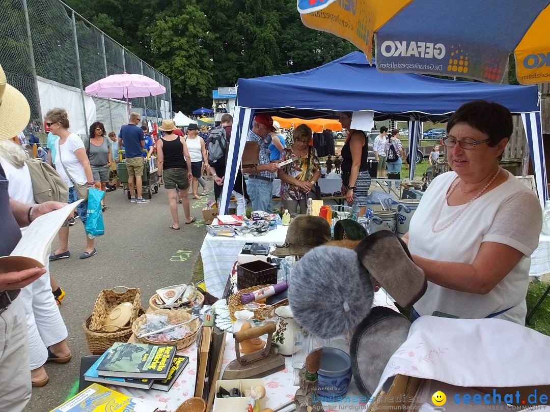 Waldflohmarkt: Mengen-Rosna, 07.07.2018