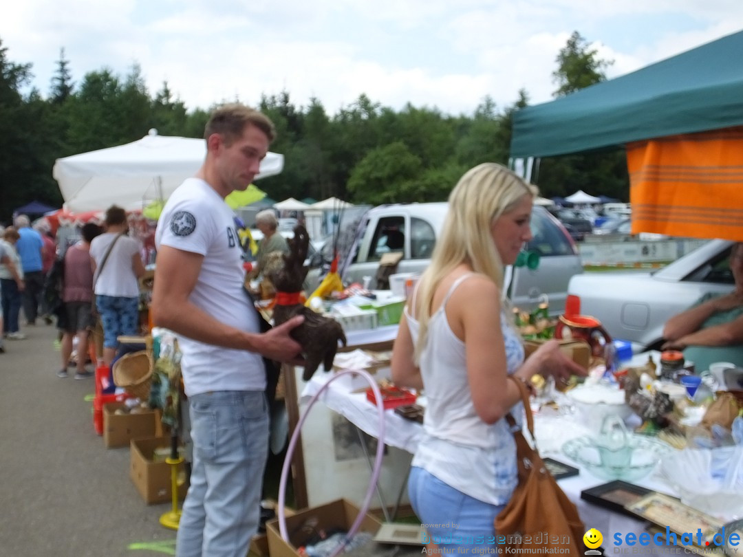 Waldflohmarkt: Mengen-Rosna, 07.07.2018