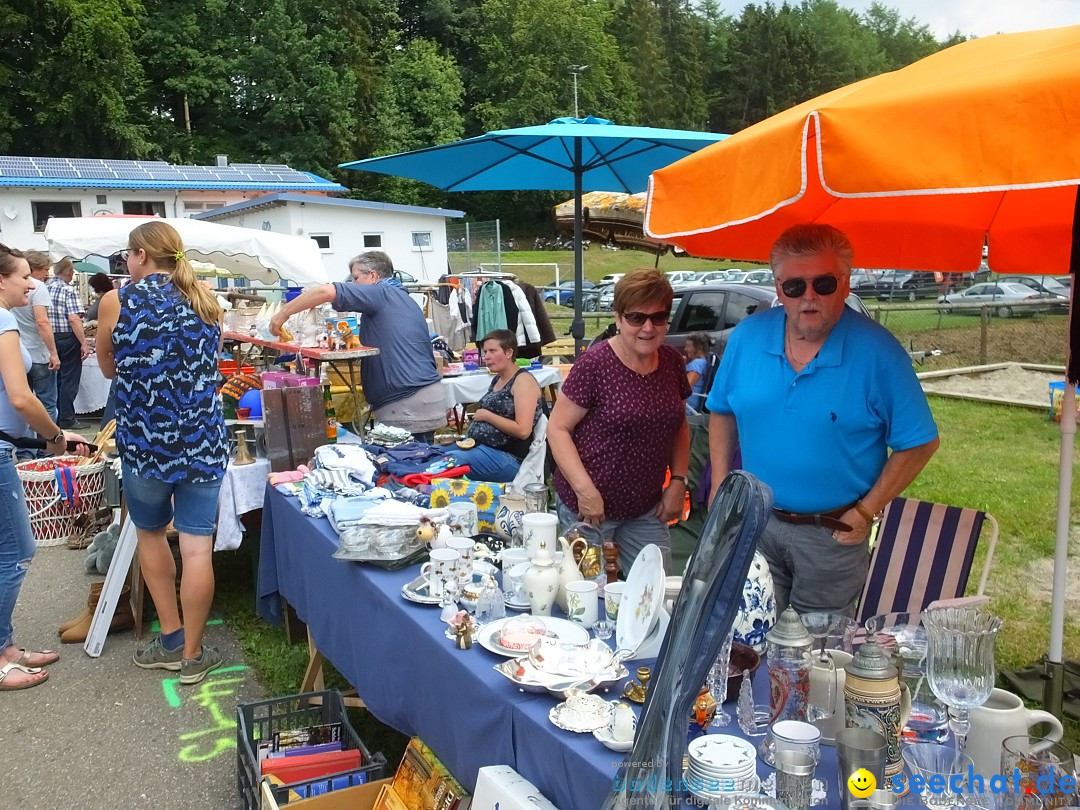 Waldflohmarkt: Mengen-Rosna, 07.07.2018