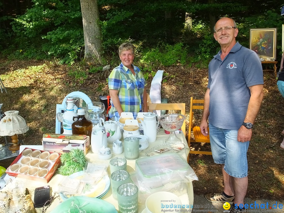 Waldflohmarkt: Mengen-Rosna, 07.07.2018