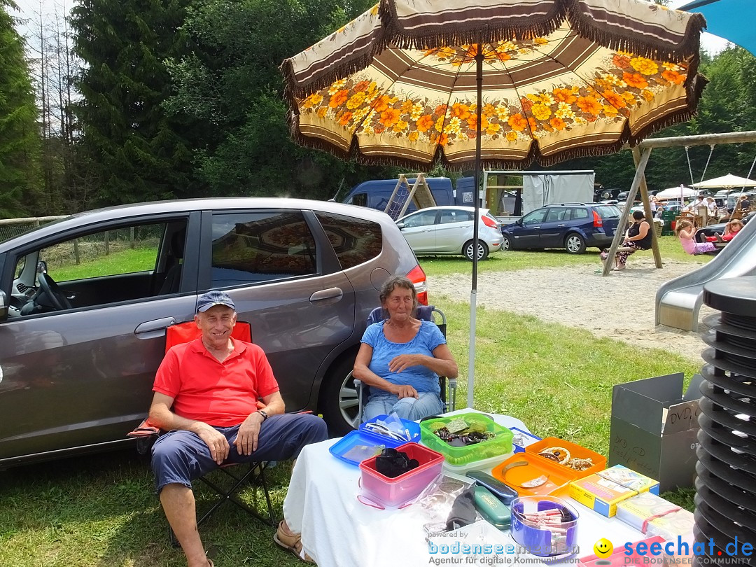 Waldflohmarkt: Mengen-Rosna, 07.07.2018