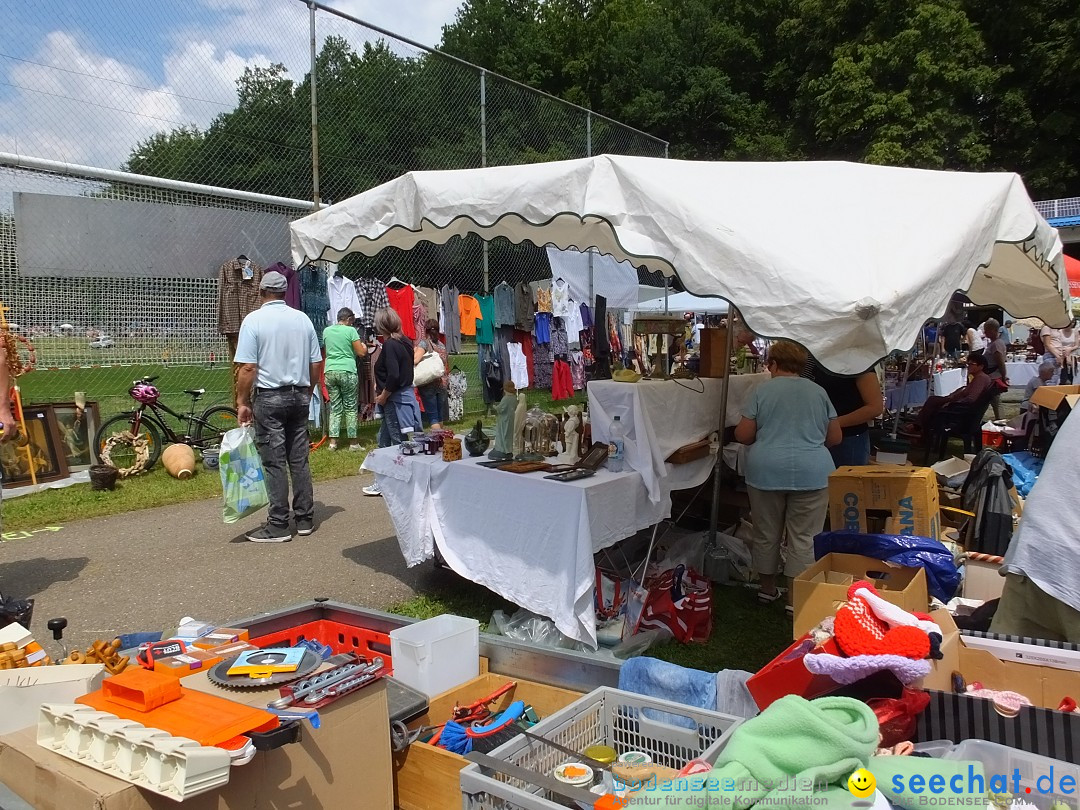 Waldflohmarkt: Mengen-Rosna, 07.07.2018