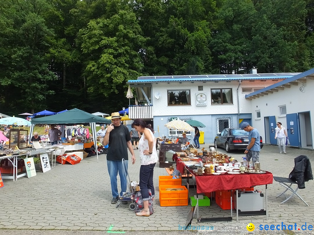 Waldflohmarkt: Mengen-Rosna, 07.07.2018