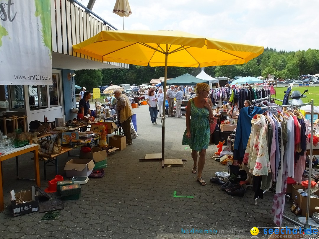 Waldflohmarkt: Mengen-Rosna, 07.07.2018