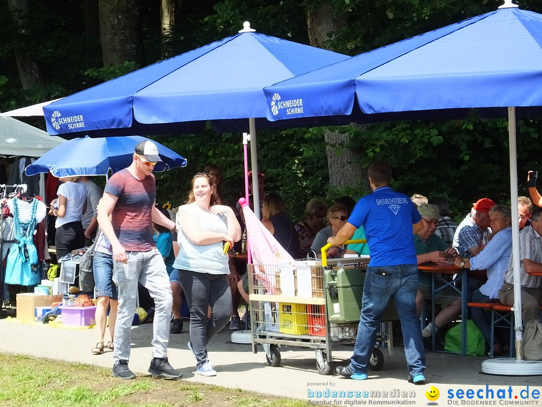 Waldflohmarkt: Mengen-Rosna, 07.07.2018