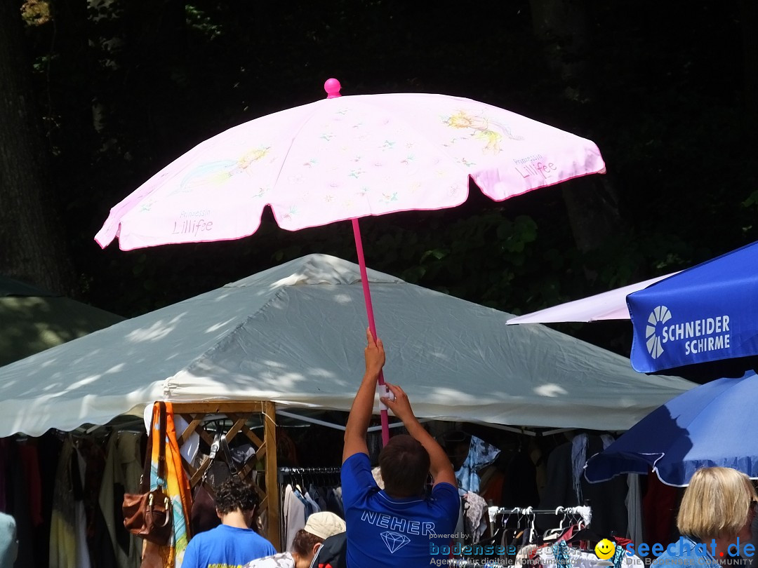 Waldflohmarkt: Mengen-Rosna, 07.07.2018