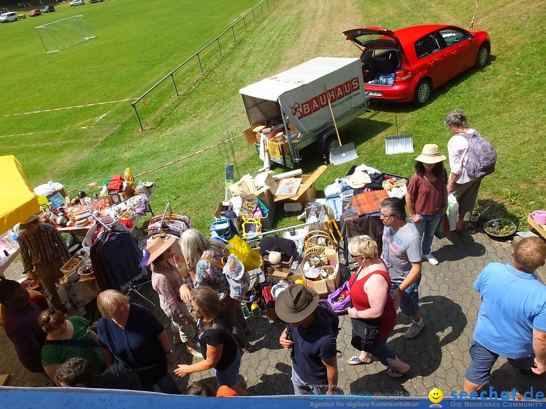 Waldflohmarkt: Mengen-Rosna, 07.07.2018