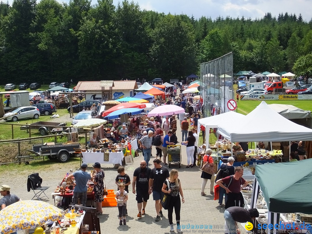 Waldflohmarkt: Mengen-Rosna, 07.07.2018