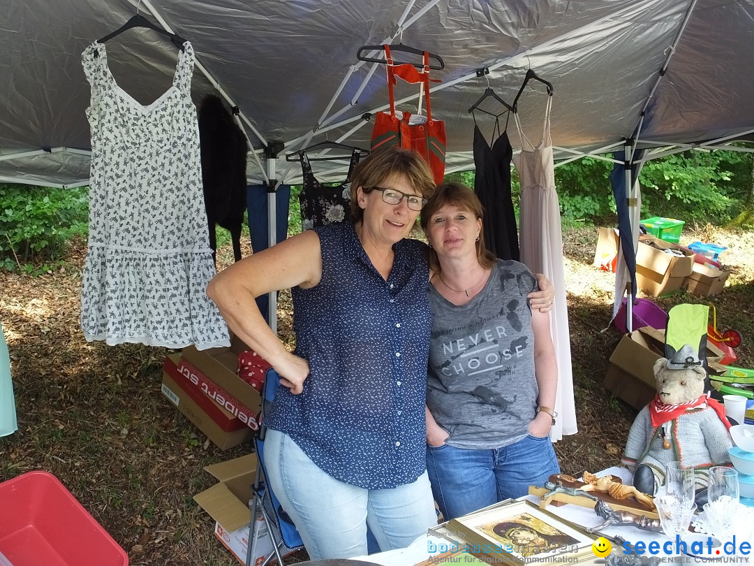 Waldflohmarkt: Mengen-Rosna, 07.07.2018