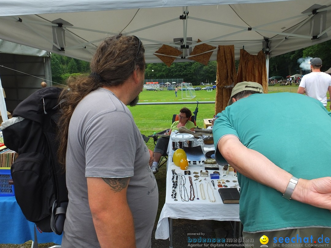 Waldflohmarkt: Mengen-Rosna, 07.07.2018