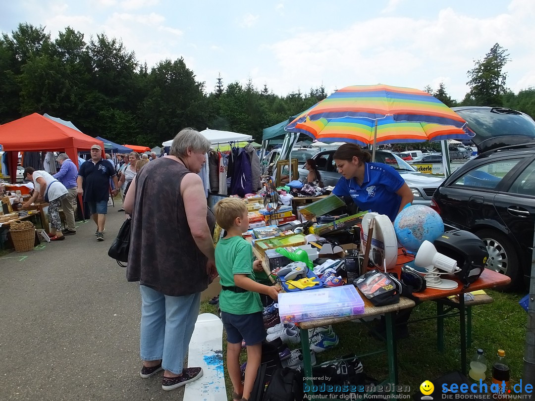 Waldflohmarkt: Mengen-Rosna, 07.07.2018