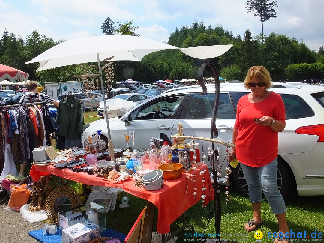 Waldflohmarkt: Mengen-Rosna, 07.07.2018