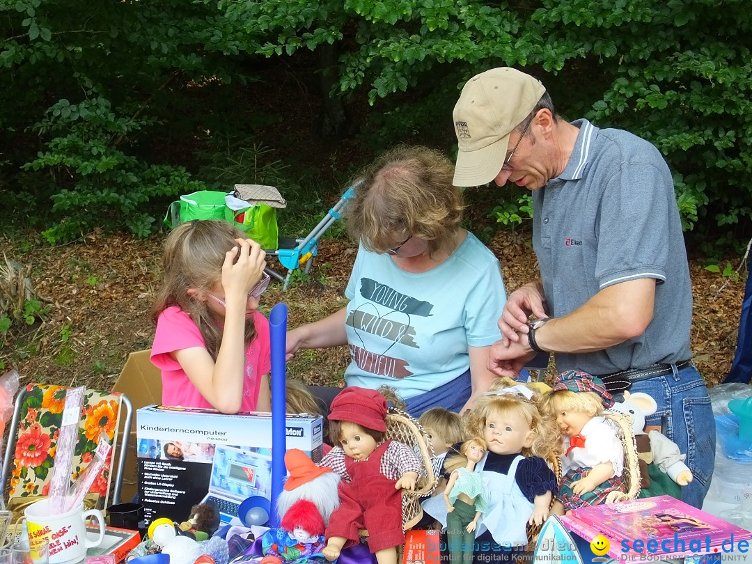 Waldflohmarkt: Mengen-Rosna, 07.07.2018