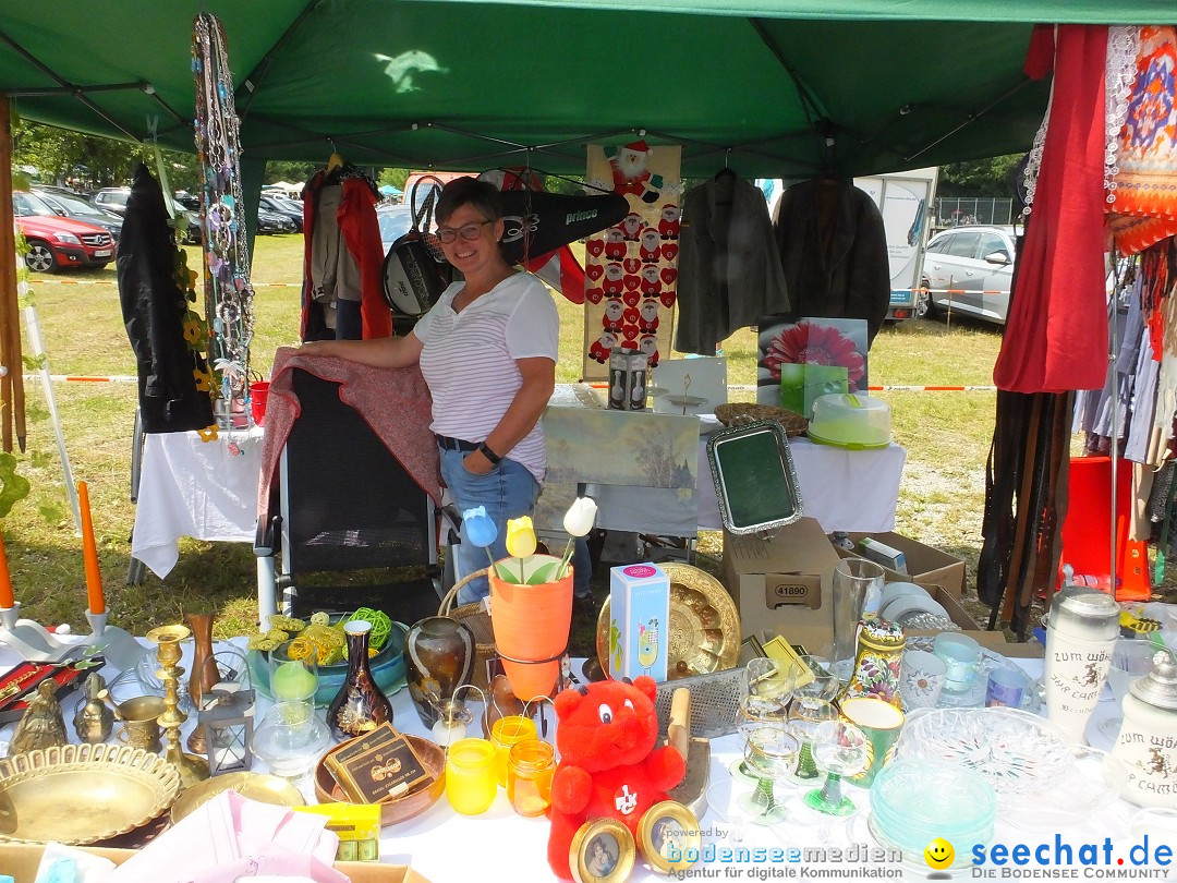 Waldflohmarkt: Mengen-Rosna, 07.07.2018