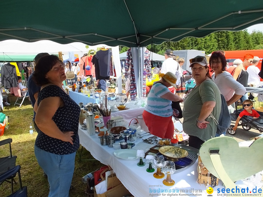 Waldflohmarkt: Mengen-Rosna, 07.07.2018