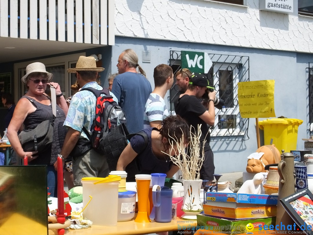 Waldflohmarkt: Mengen-Rosna, 07.07.2018