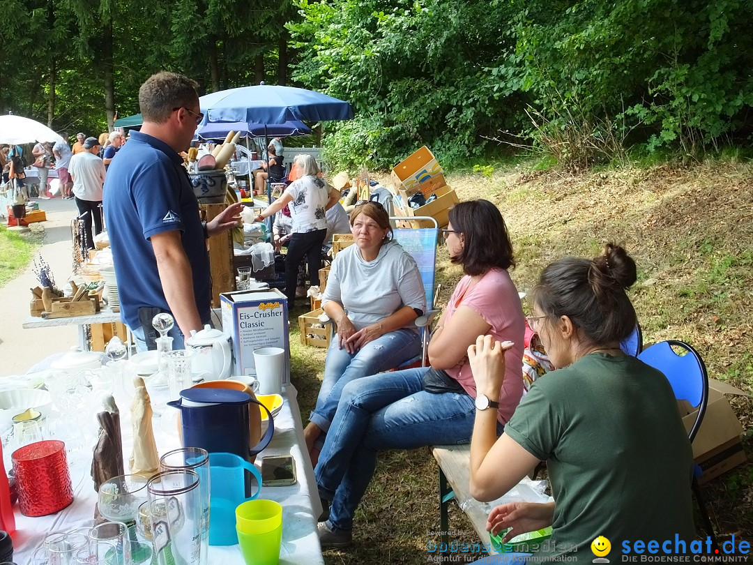 Waldflohmarkt: Mengen-Rosna, 07.07.2018