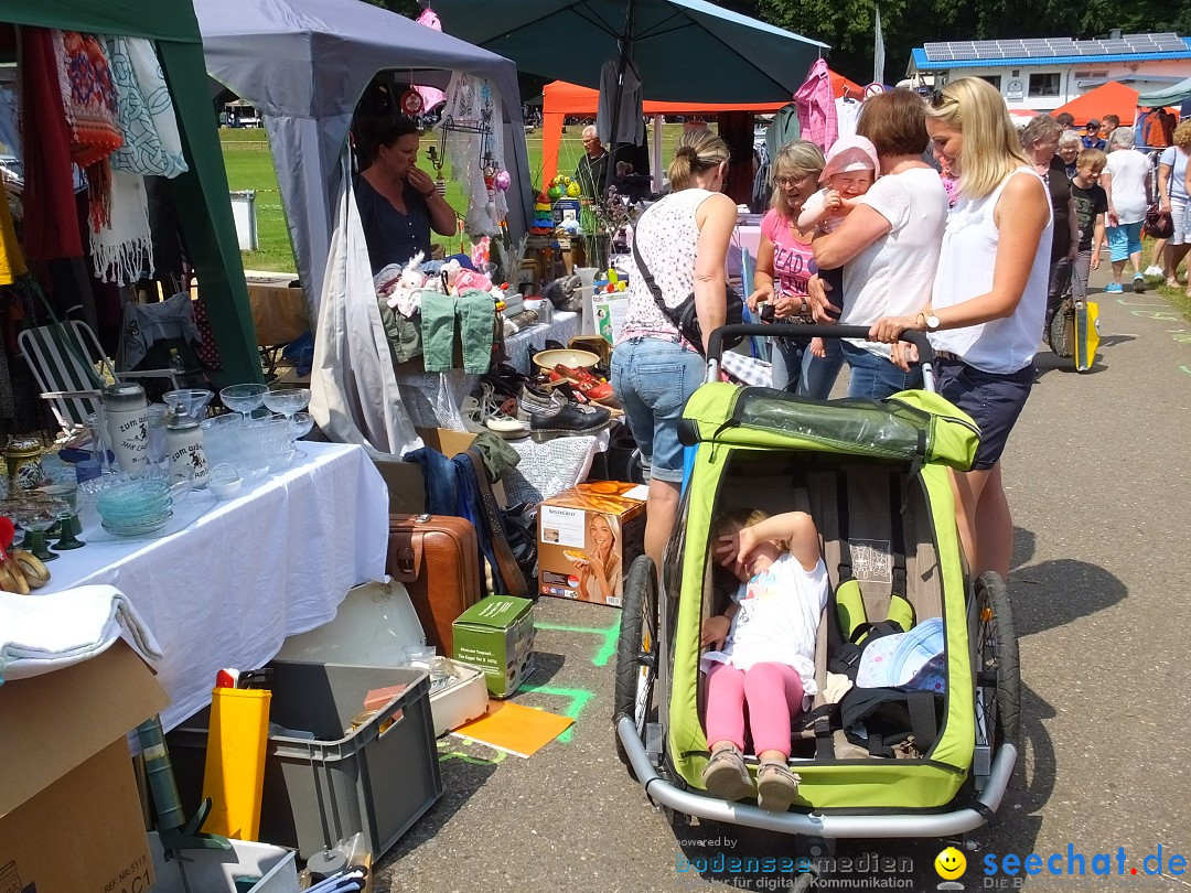 Waldflohmarkt: Mengen-Rosna, 07.07.2018