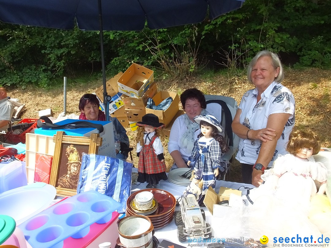 Waldflohmarkt: Mengen-Rosna, 07.07.2018