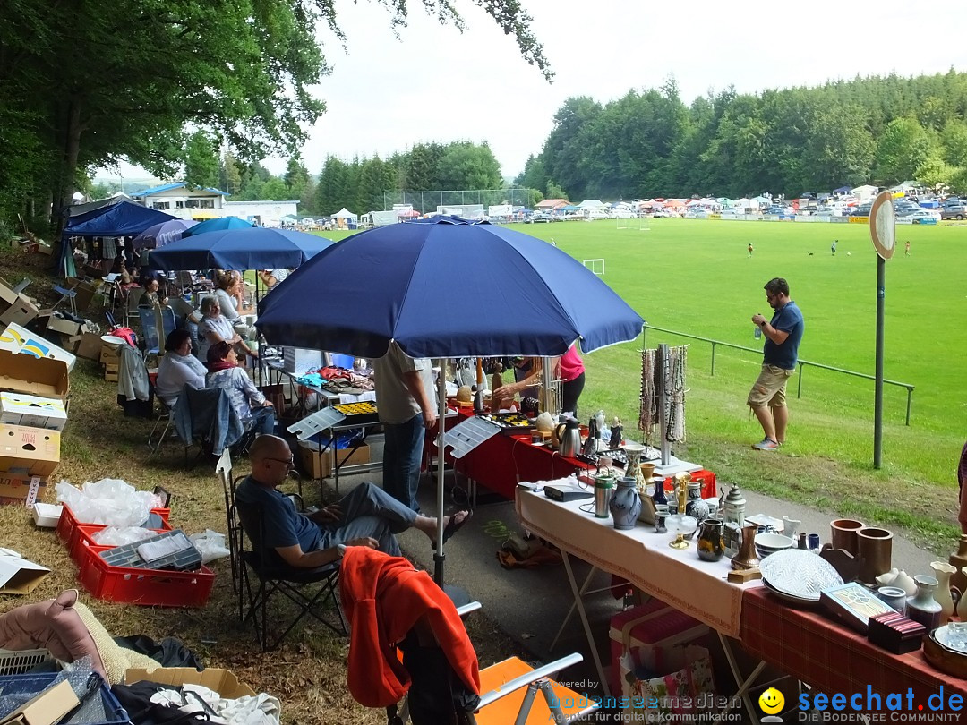 Waldflohmarkt: Mengen-Rosna, 07.07.2018