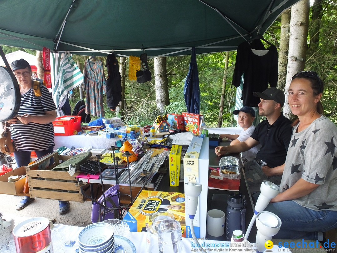 Waldflohmarkt: Mengen-Rosna, 07.07.2018