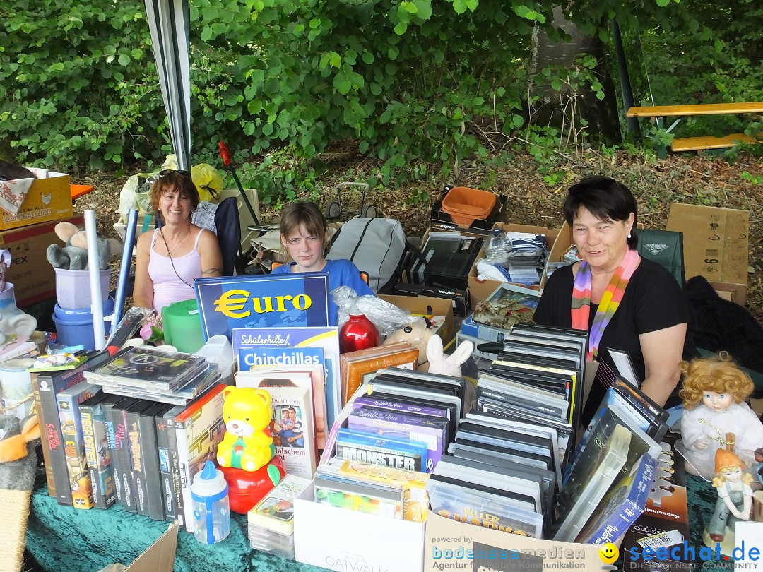 Waldflohmarkt: Mengen-Rosna, 07.07.2018