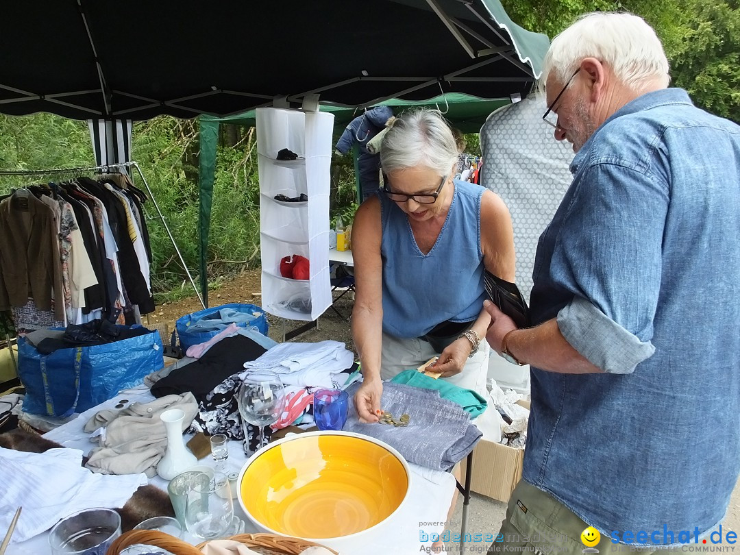 Waldflohmarkt: Mengen-Rosna, 07.07.2018