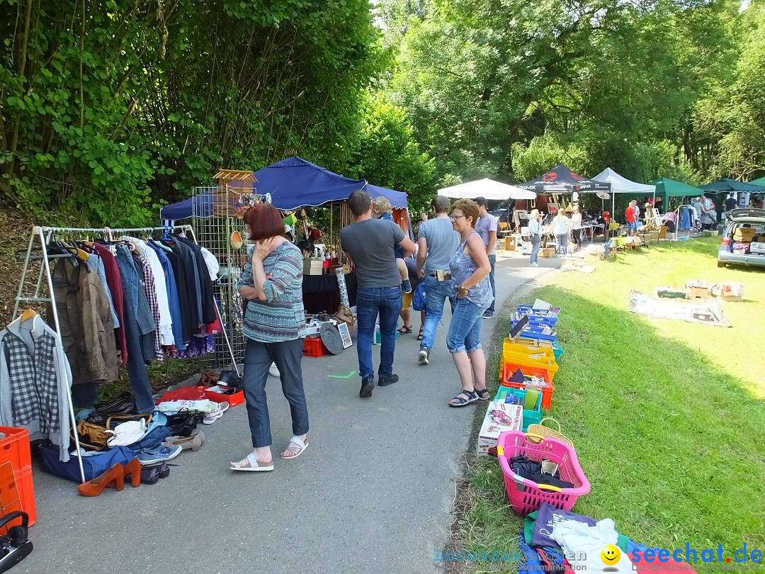 Waldflohmarkt: Mengen-Rosna, 07.07.2018