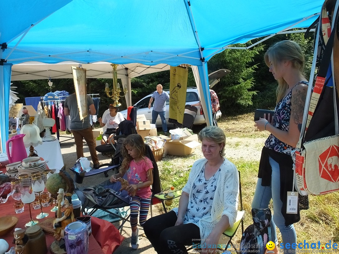 Waldflohmarkt: Mengen-Rosna, 07.07.2018