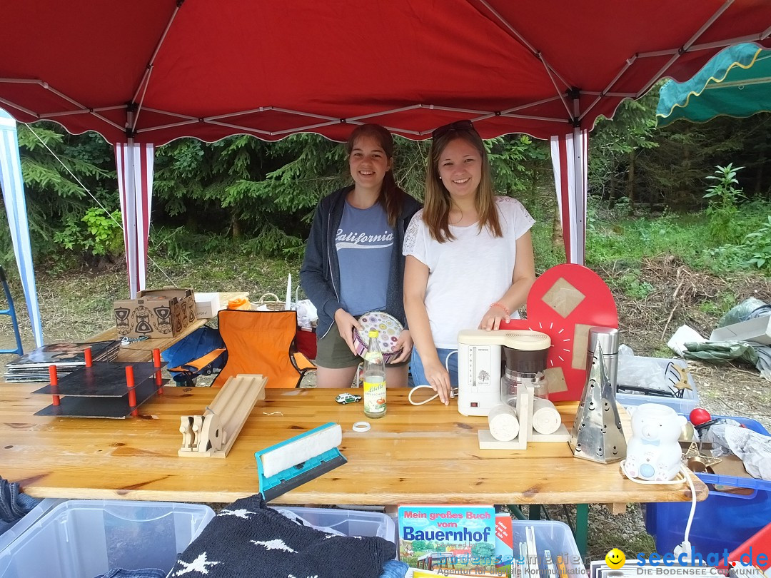 Waldflohmarkt: Mengen-Rosna, 07.07.2018