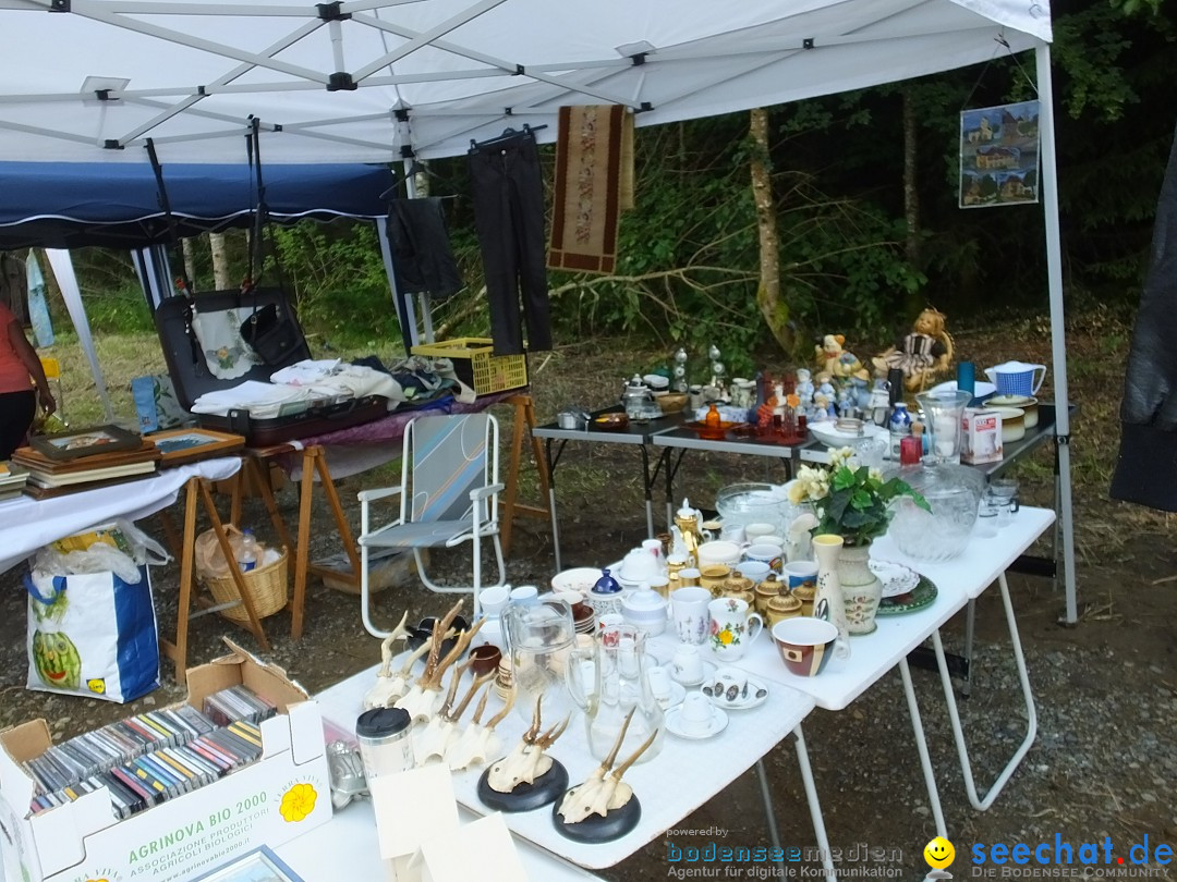 Waldflohmarkt: Mengen-Rosna, 07.07.2018