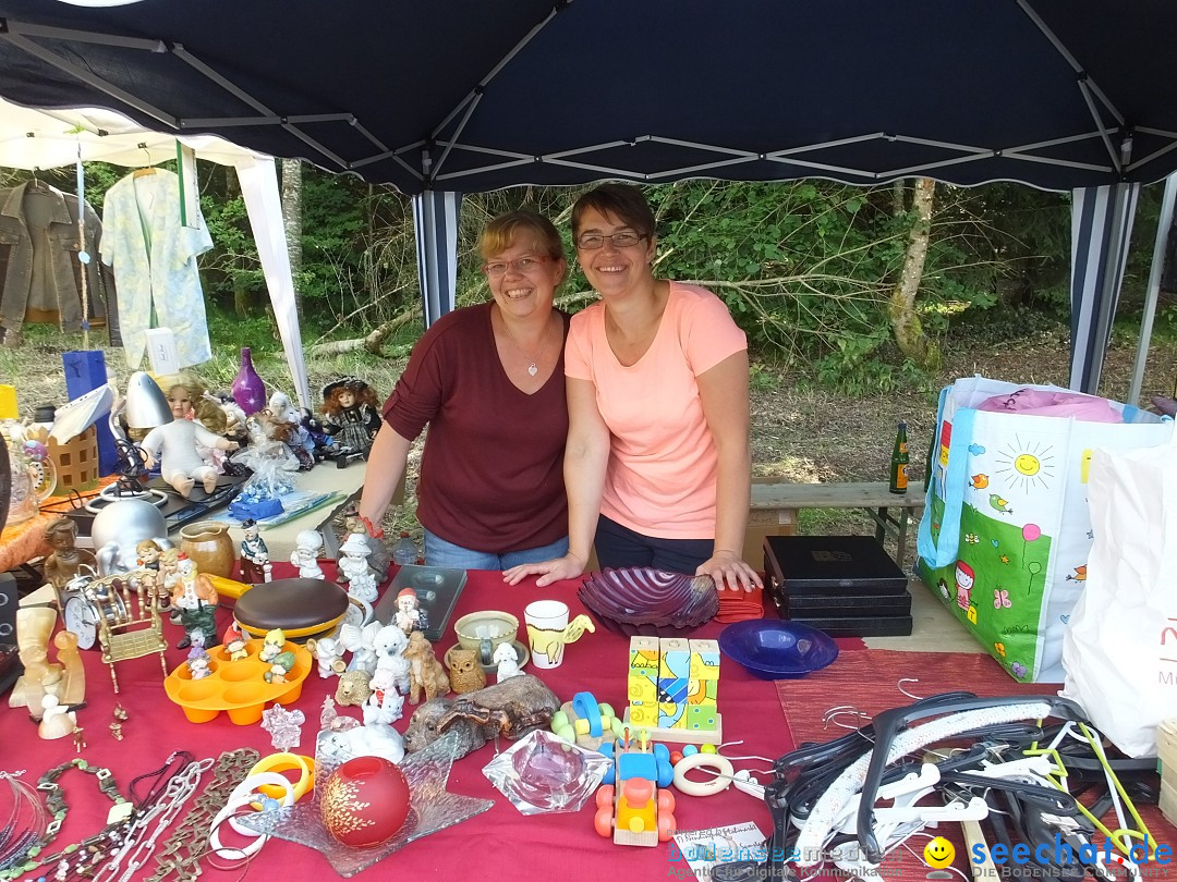 Waldflohmarkt: Mengen-Rosna, 07.07.2018