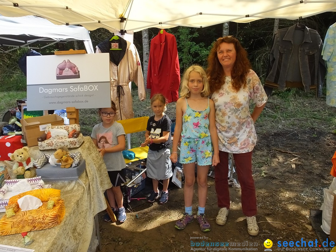 Waldflohmarkt: Mengen-Rosna, 07.07.2018