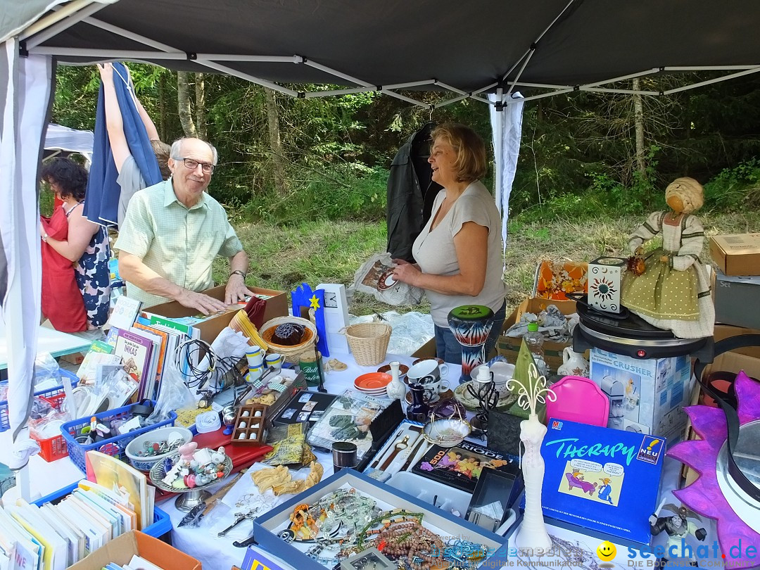 Waldflohmarkt: Mengen-Rosna, 07.07.2018