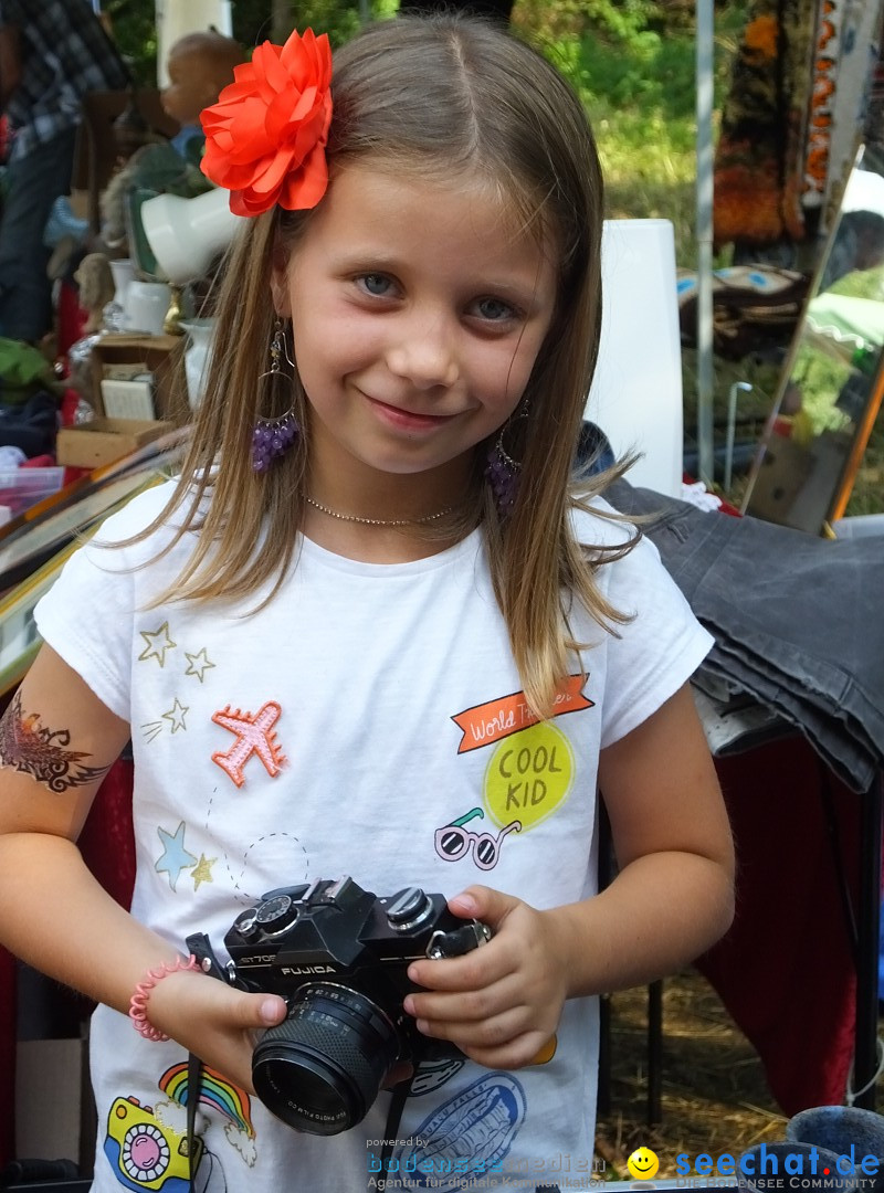 Waldflohmarkt: Mengen-Rosna, 07.07.2018