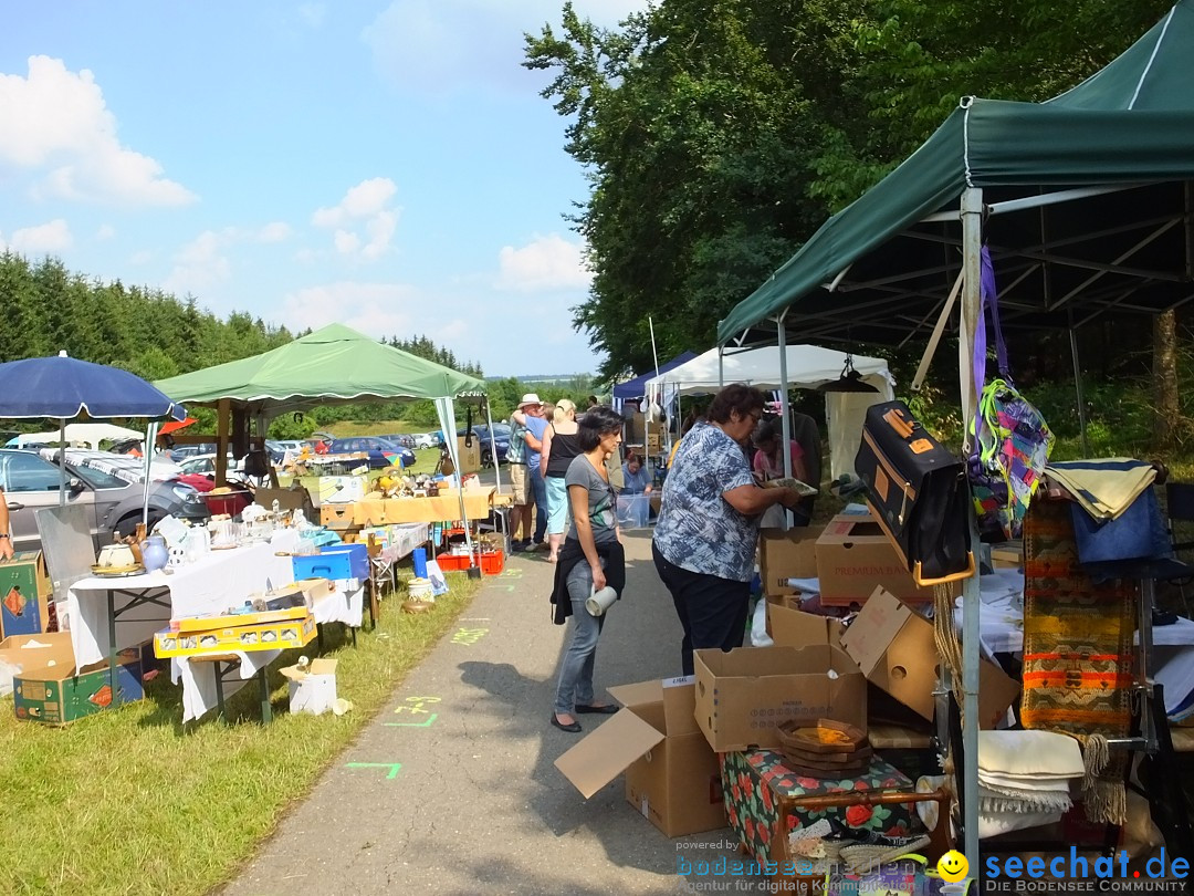 Waldflohmarkt: Mengen-Rosna, 07.07.2018