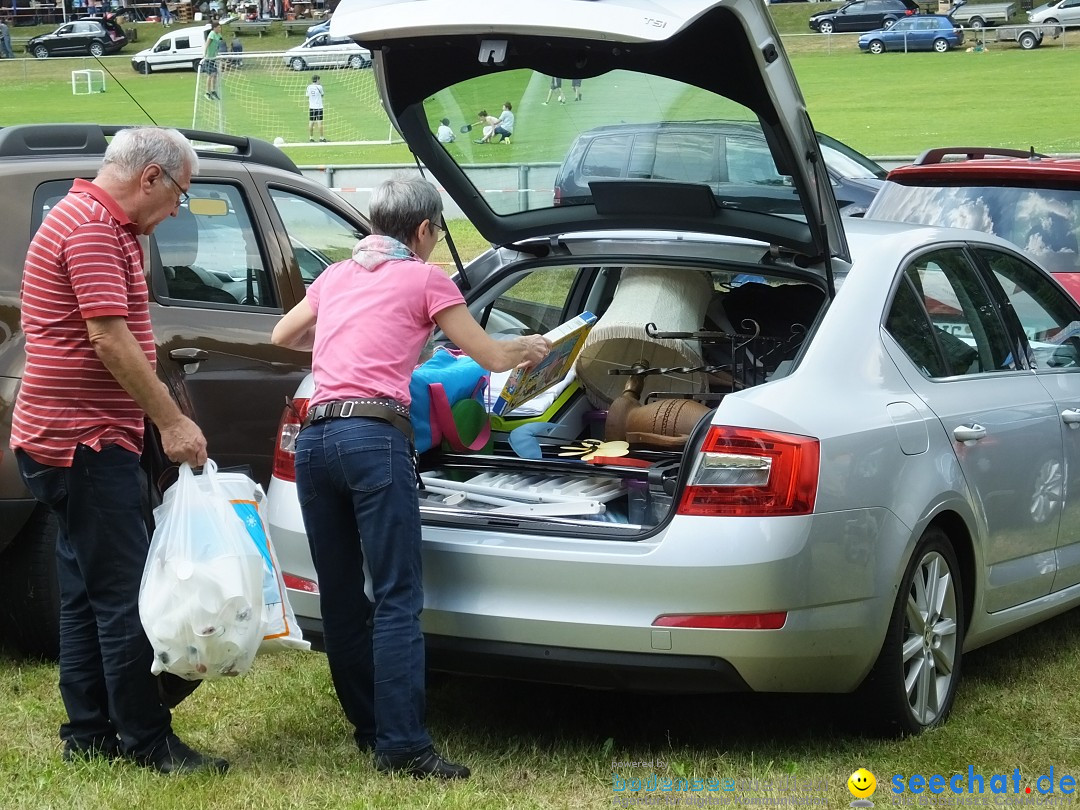 Waldflohmarkt: Mengen-Rosna, 07.07.2018