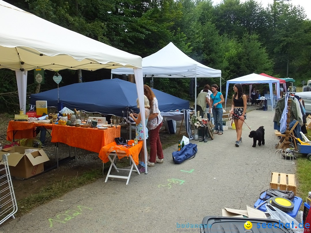 Waldflohmarkt: Mengen-Rosna, 07.07.2018