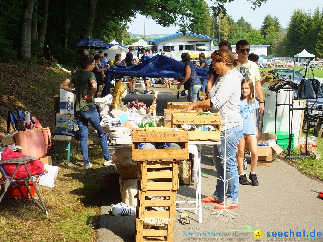 Waldflohmarkt: Mengen-Rosna, 07.07.2018